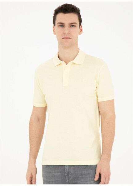 Pierre Cardin Düz Limon Erkek Polo T-Shirt SUNNY - 15