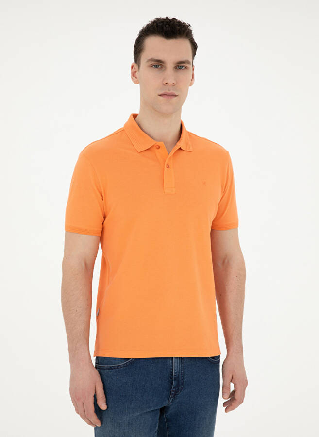 Pierre Cardin Düz Pembe Erkek Polo T-Shirt SUNNY - 9