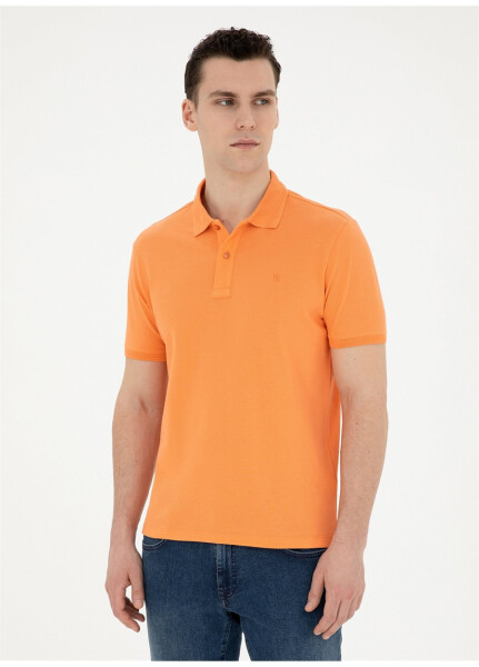 Pierre Cardin Düz Pembe Erkek Polo T-Shirt SUNNY - 13