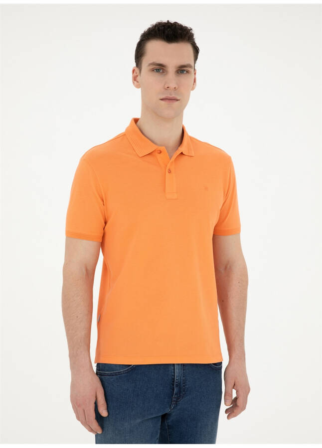 Pierre Cardin Düz Pembe Erkek Polo T-Shirt SUNNY - 15