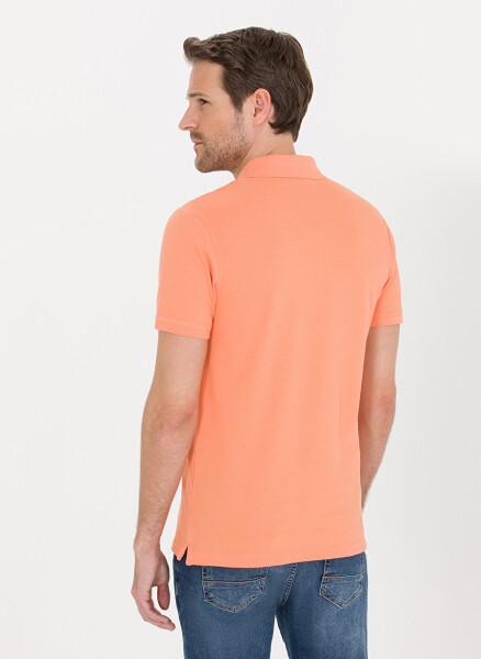 Pierre Cardin Düz Pembe Erkek Polo Tişört - 5