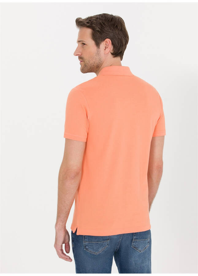 Pierre Cardin Düz Pembe Erkek Polo Tişört - 11