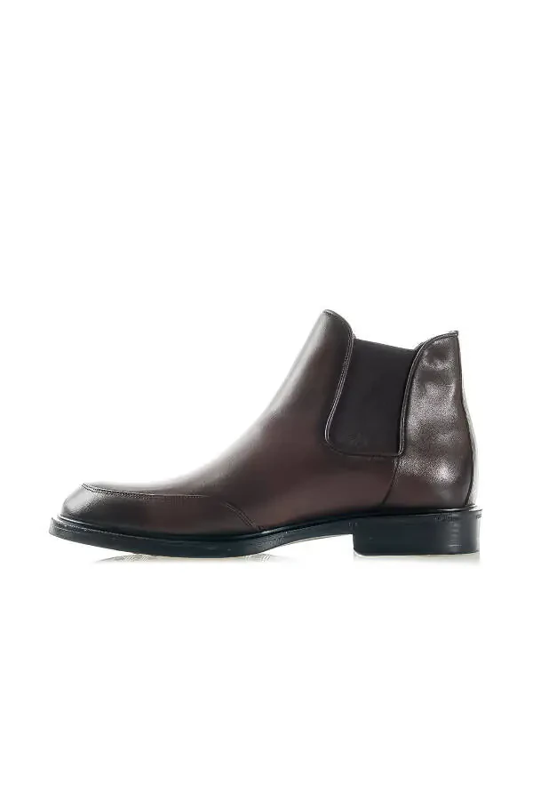 Pierre Cardin Erkaklar uchun haqiqiy charm mo'ynali klassik kundalik etiklari (40-44) - 2