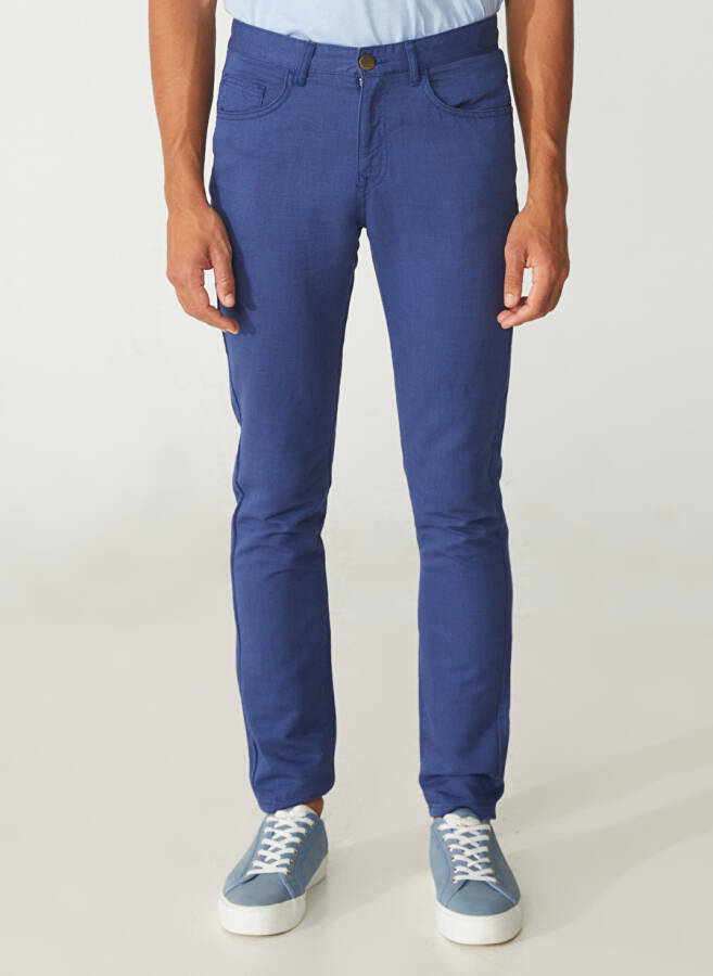 Pierre Cardin Erkaklar uchun Slim Fit Indigo Shim - 3