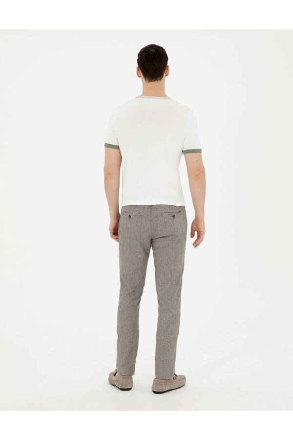 Pierre Cardin Erkaklar uchun Slim Fit zig'ir shim - 2