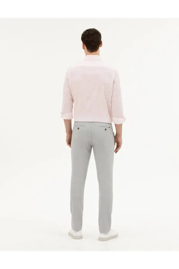 Pierre Cardin Erkaklar uchun Slim Fit zig'ir shim - 3