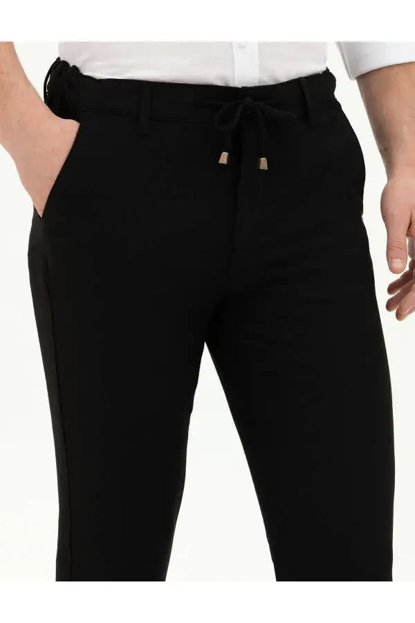 Pierre Cardin Erkaklar uchun Slim Fit zig'ir shimlari - 5