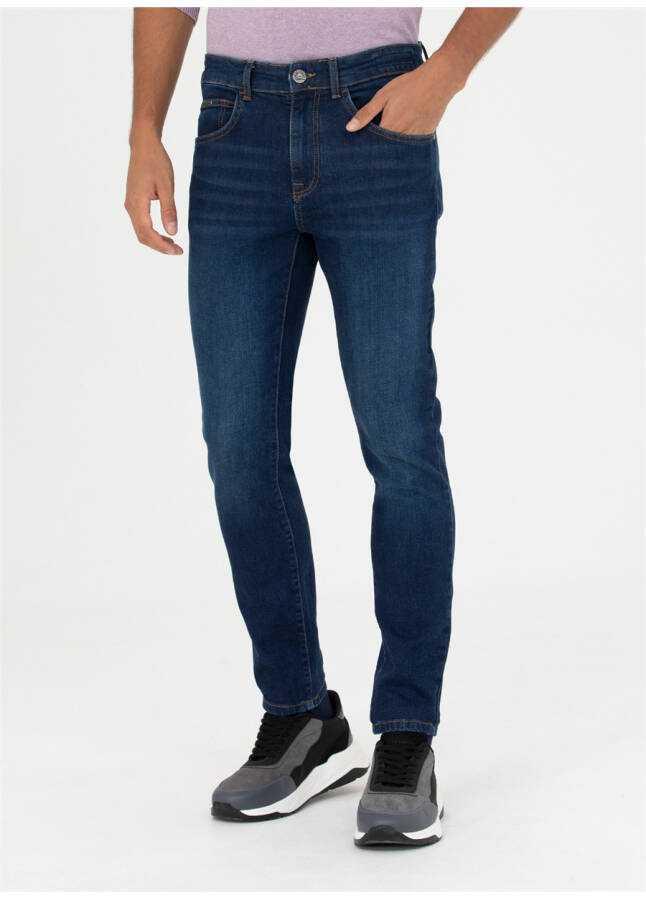 Pierre Cardin Erkek Denim Pantolon - 7