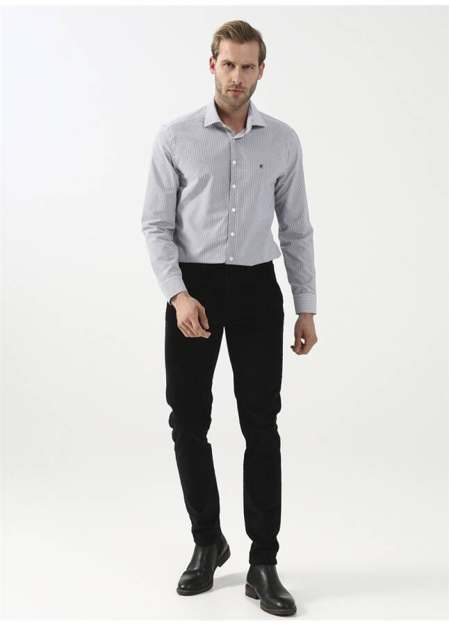 Pierre Cardin Erkek Pantolon VERTON (Normal Bel, Normal Paça, Slim Fit, Siyah) - 5