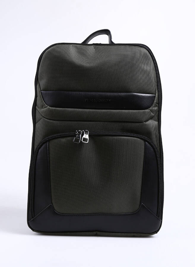 Pierre Cardin Green Men's Backpack (30x42x10 cm) - 1