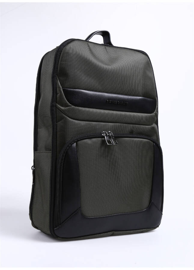 Pierre Cardin Green Men's Backpack (30x42x10 cm) - 7