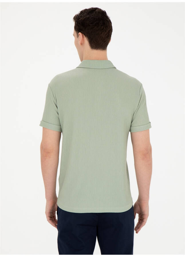 Pierre Cardin Jakarlı Çağla Erkek Polo T-Shirt BLAKE - 17