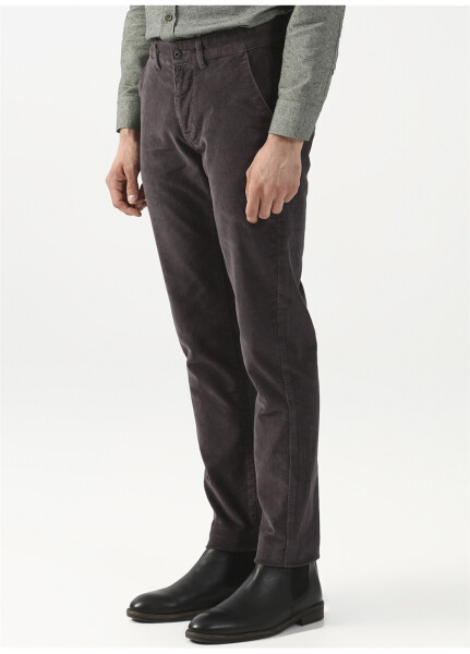 Pierre Cardin Men's Slim Fit Grey Pants - 7