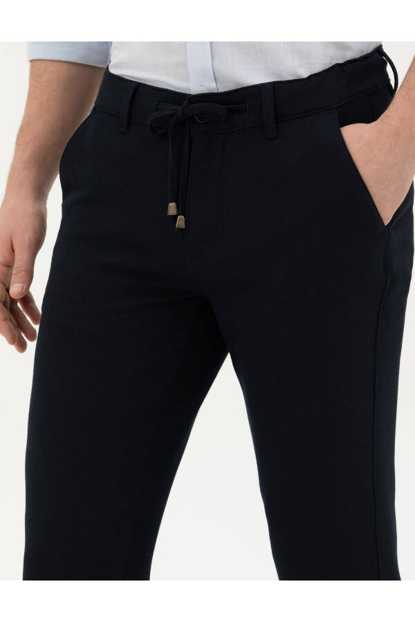 Pierre Cardin Men's Slim Fit Linen Pants - 6