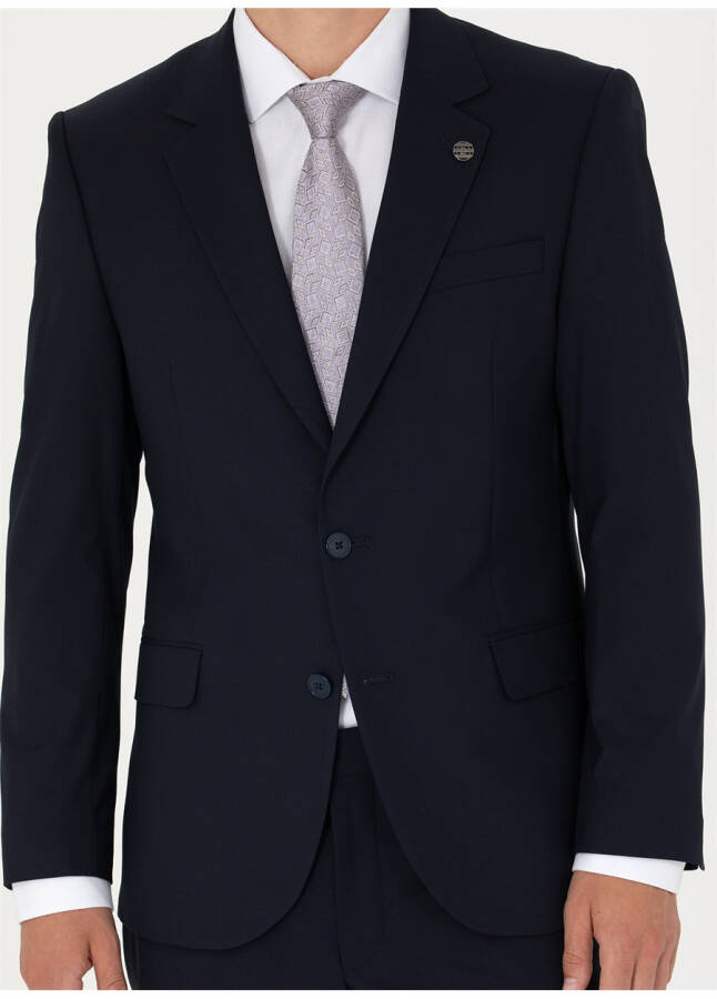 Pierre Cardin Men's Slim Fit Navy Suit - 12