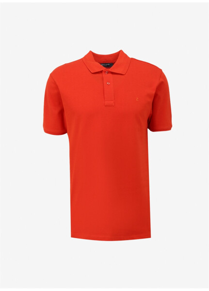 Pierre Cardin Plain Red Men's Polo T-Shirt SUNNY - 23