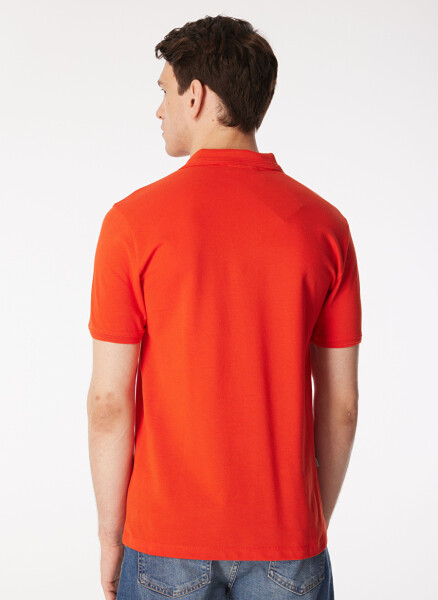 Pierre Cardin Plain Red Men's Polo T-Shirt SUNNY - 16