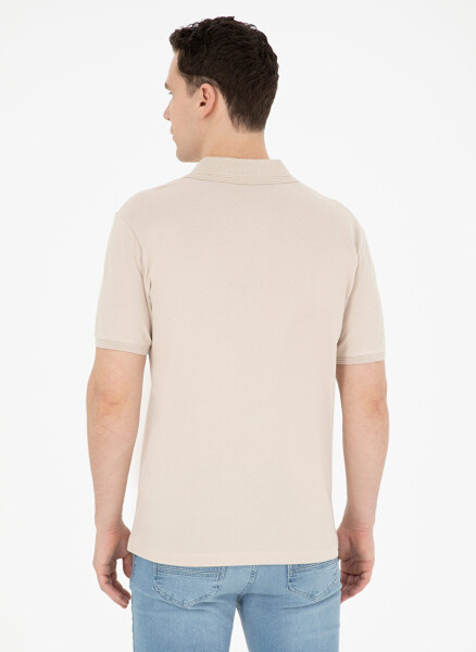 Pierre Cardin Plain Stone Men's Polo T-Shirt SUNNY - 5