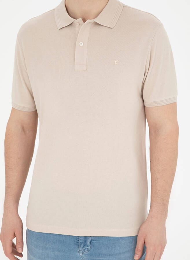 Pierre Cardin Plain Stone Men's Polo T-Shirt SUNNY - 6