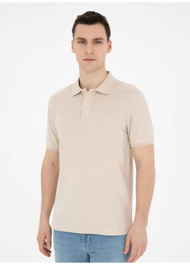 Pierre Cardin Plain Stone Men's Polo T-Shirt SUNNY - 9