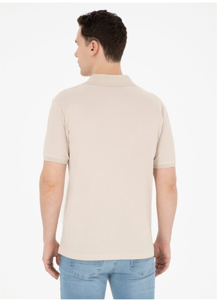 Pierre Cardin Plain Stone Men's Polo T-Shirt SUNNY - 11