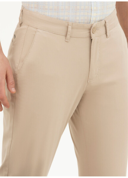 Pierre Cardin Regular Fit Beige Men's Trousers RIVER - 17