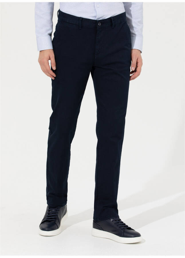 Pierre Cardin, regular fit, lacivert erkek pantolon. - 8