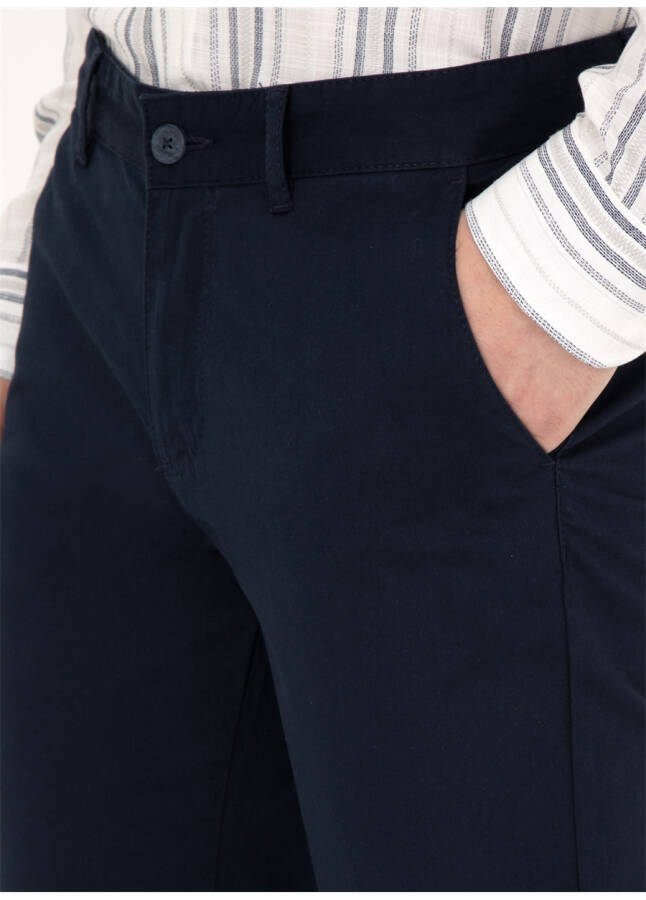 Pierre Cardin Regular Fit Navy Blue Men's Trousers RIVER - 13