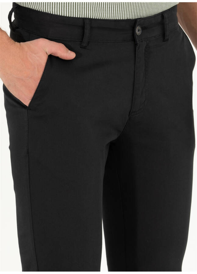 Pierre Cardin Slim Fit Black Men's Pants - 11