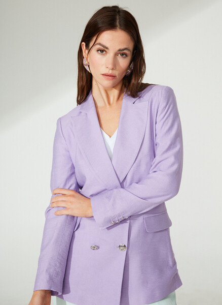 Pierre Cardin Standard Purple Women's Jacket - 1