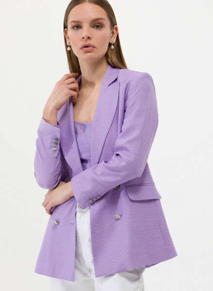 Pierre Cardin Standard Purple Women's Jacket - 7