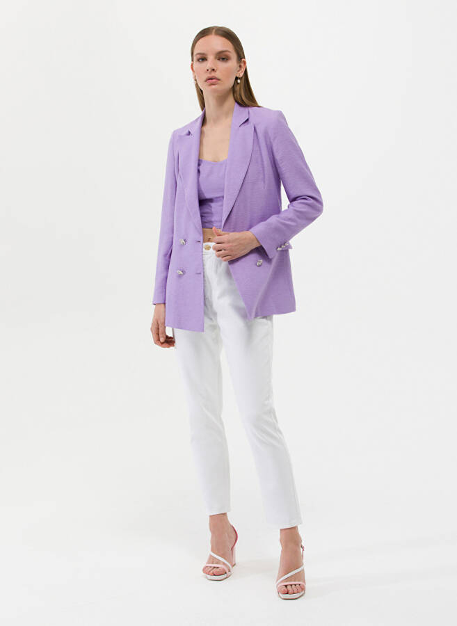 Pierre Cardin Standard Purple Women's Jacket - 9