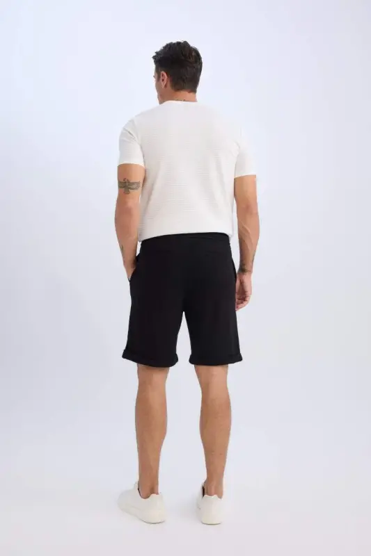 Pike Bermuda Shortlari Qora - 2