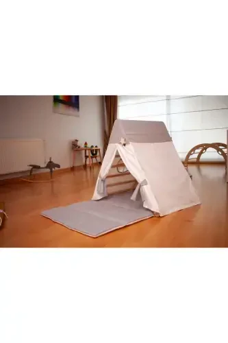 Pikler Triangle | Triangle Play Tent & Play Mat | Tent & Mat for Triangle | Triangle & Tent & Mat - 2