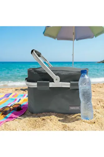 Piknik Çantası - Piknik Sepeti - Haki - THERMO BAG (1)