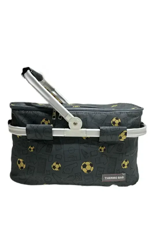 Piknik sumkasi - Piknik savati - Futbol naqshli - THERMO BAG