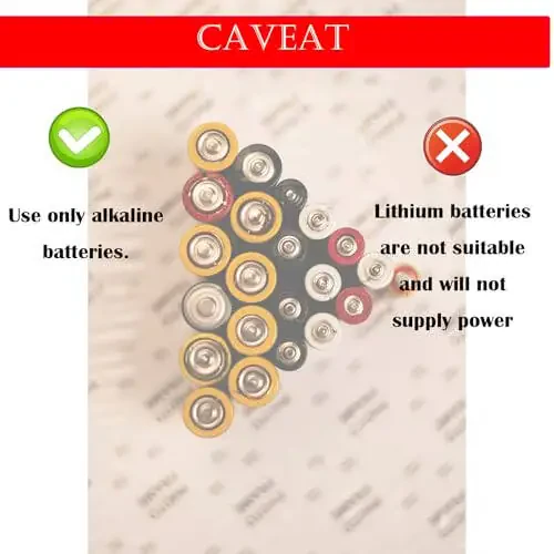 Battery Operated Phone Charger Emergency|USB Battery Powered Power Bank Portable 4 AA Batteries Powered Outlet (Black) - 1