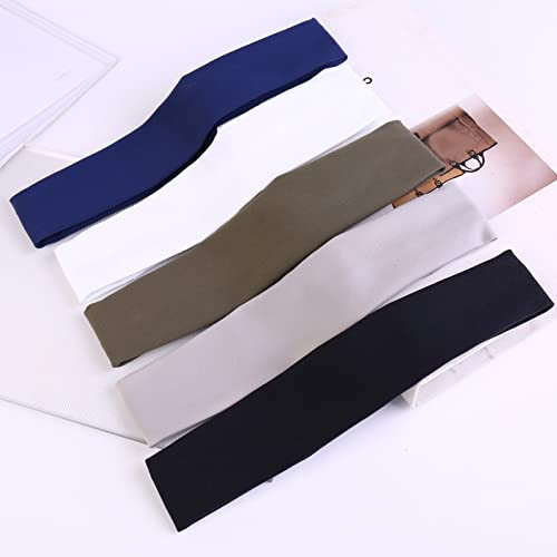 Pilamor Sports Headbands for Men (5 Pack),Moisture Wicking Workout Headband, Sweatband Headbands for Running,Cycling,Football,Yoga,Hairband for Women and Men - 7