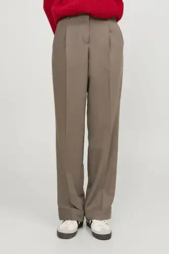 Kadın Pile Detaylı Kumaş Pantolon - Mary-Brindle - JACK & JONES (1)