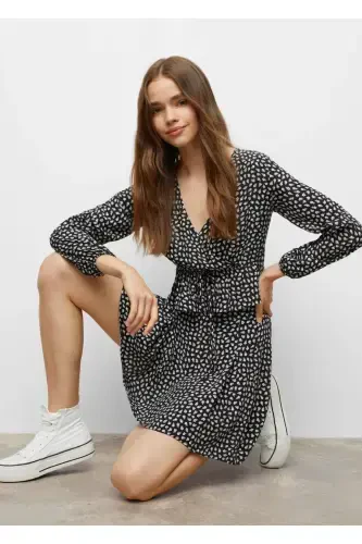 Pilili Mini Yubka - Qora - 6