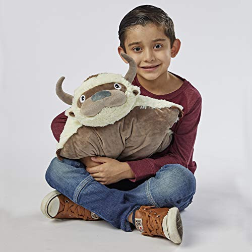 Pillow Pets 16” Appa Stuffed Animal, Nickelodeon Avatar The Last Airbender Plush Toy, white - 24