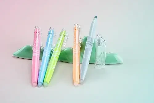 Pilot FriXion Light Pastel Erasable Highlighters, Chisel Tip, Pack of 14, Assorted Colors - Ideal for School, Journaling, and Office Use - 5