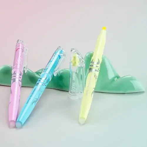 Pilot FriXion Light Pastel Erasable Highlighters, Chisel Tip, Pack of 36, Assorted Bulk Aesthetic Highlighters - Ideal for School, Journaling, and Office Use - 4