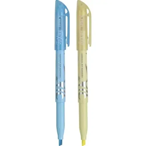 Pilot FriXion Light Pastel Erasable Highlighters, Chisel Tip, Assorted Colors, 2 Count - 3