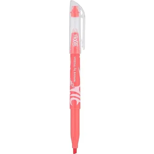 Pilot FriXion Light Pastel Erasable Highlighters, Chisel Tip, Pack of 14, Assorted Colors - Ideal for School, Journaling, and Office Use - 4
