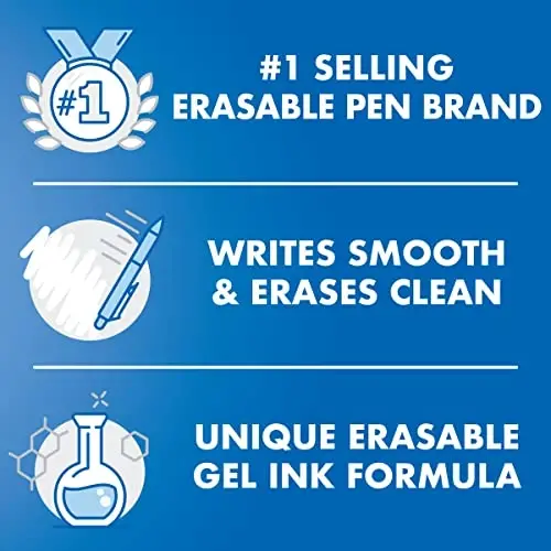 Pilot FriXion Light Pastel Erasable Highlighters, Chisel Tip, Pack of 36, Assorted Bulk Aesthetic Highlighters - Ideal for School, Journaling, and Office Use - 2