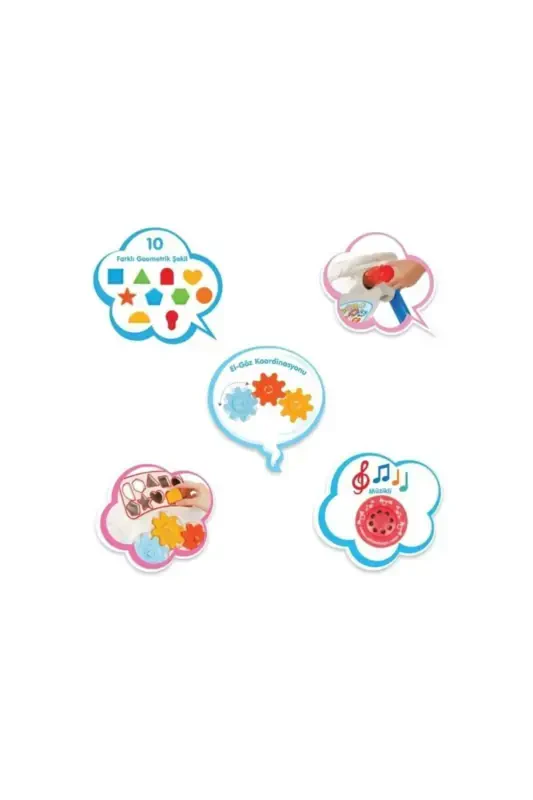 Pilsan Happy First Steps Walker - Blue 07-539 - 2