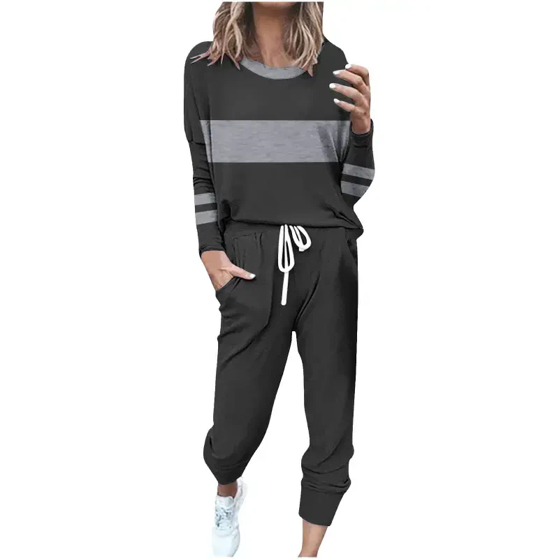 pimelu Womens Tracksuit Teen Girls Matching Sweat Sets For Women Sweat Sets For Women 2 Piece Y2K Clothes Plus Size Fall Clothes For Women 2025 2025- - 1