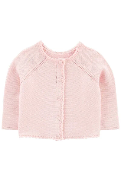 Pink Baby Girl Cardigan - OSHKOSH