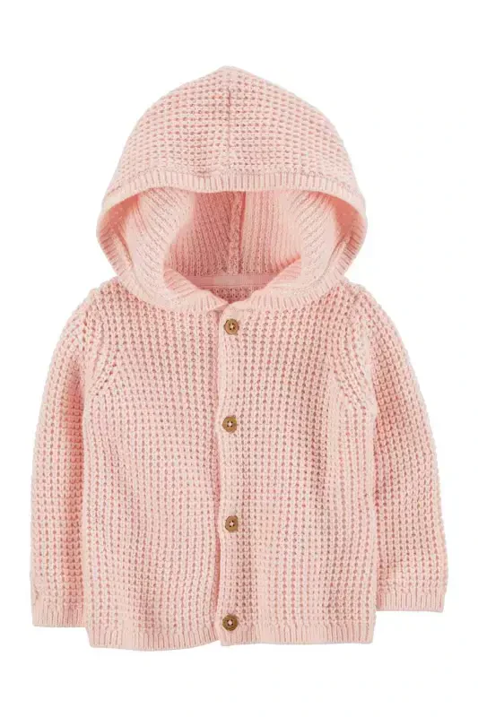 Pink Baby Girl Cardigan - 1
